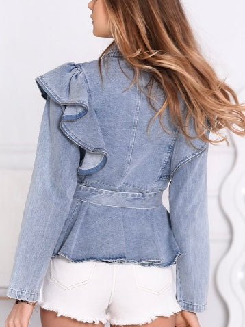 Chaqueta DENIM VOLANTE - Little MooN