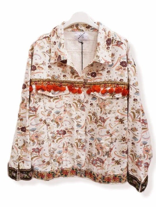 Chaqueta estampada floral MIXBOHO - Little MooN